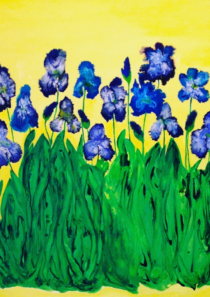 Cottage Garden: Irises